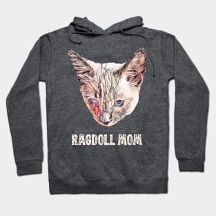 Ragdoll Mom - Ragdoll Cat Mom Design Hoodie